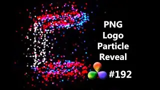 DaVinci Resolve Tutorial: How To Create a PNG Logo Particle Reveal Effect