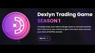 Dexlyn Supra Airdrop swapping task