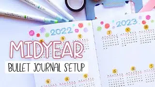 Midyear Bullet Journal Setup: August 2022 Plan With Me