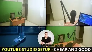 How to Set up a Cheap YouTube Studio at Home - Kit Walk-through