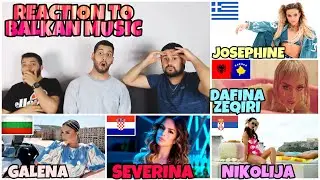 REACTION TO BALKAN FEMALE SINGER: GALENA vs. SEVERINA vs. NIKOLIJA vs. DAFINA ZEQIRI vs. JOSEPHINE
