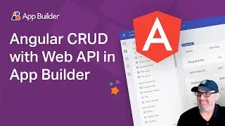 Angular 14 CRUD with a SQL Server Web API with App Builder