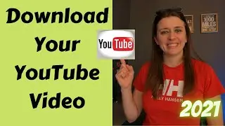 How To Download Your Own YouTube Video (YouTube Tutorial) #shorts