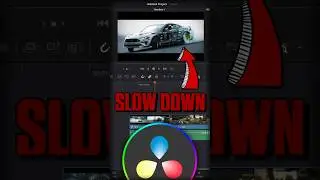 How to Slow Down Video in DaVinci Resolve