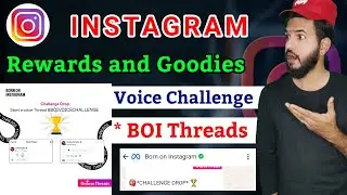 Instagram threads new update| Instagram gift and reward| instagram threads boivoicechallenge