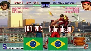 FT5 @kf2k2pls: [RJ] PAC (BR) vs kobrinha88 (BR) [King of Fighters 2002 Plus kf2k2 Fightcade] Aug 25