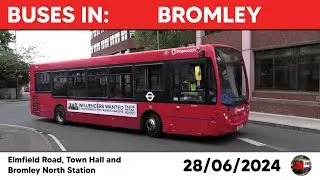 London buses in Bromley 28/06/2024