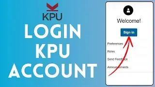 How To Login To KPU Student Account | Kwantlen Polytechnic University Login 2024