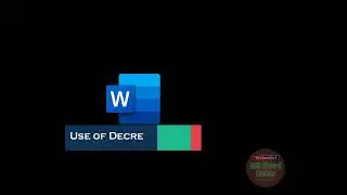 Decrease Indent Tool Use in MS Word 2007, 2010, 2013, 2016, 2019, 2021, 2023