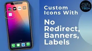 How to get custom iOS 14 icons with NO Shortcuts Redirect & Banners!