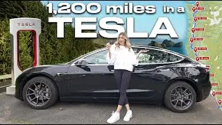 Taking A Tesla Model 3 On A 1,200 Mile Road Trip