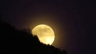 Full Moon rising Dec 29 2020