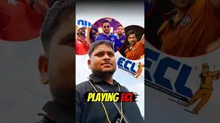 Going To Play ECL🏏🥳|| #vlog 490 || #cricket #game #travel #harshbeniwal #shorts