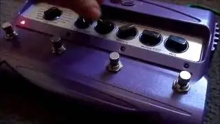 Line 6 FM4 Filter Modeller demo with Bass Guitar
