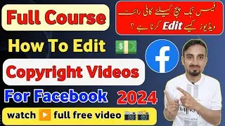 Full Course: Copyright Videos Editing For Facebook | How to edit Copyright videos for Facebook page