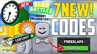 *NEW* ALL WORKING CODES FOR SLAP BATTLES IN 2024! ROBLOX SLAP BATTLES CODES