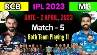 Rcb vs mi playing 11 review