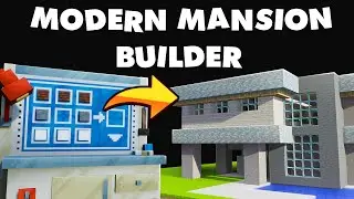 Modern Mansion Builder - Minecraft Map Trailer