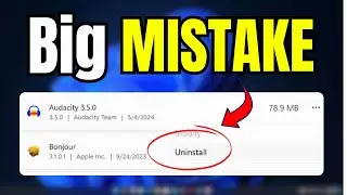 You are Only UNINSTALLING Programs Not REMOVING them from Windows - BIG MISTAKE