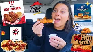 I Ate FEATURED Menu Items for 24 HOURS