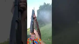 Как работает патрон дробовика 😎
