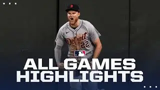 Highlights from ALL games on 8/7! (Kyle Schwarbers 3 homer night and Parker Meadows catch!)