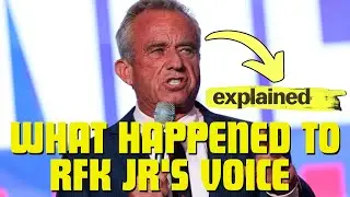 what happened to rfk jr voice || What's wrong with rfk jr voice condition, rfk jr voice disease