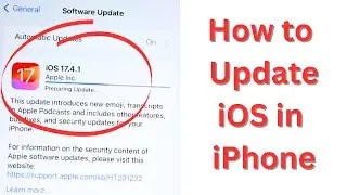 How to Update iOS in iPhone