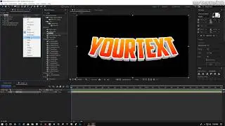 text  - after effects [tutorial] how to create 2d/3d text in after effects!