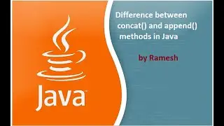 JAVA FAQ # 101 || Difference between concat() and append() methods in Java