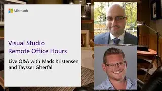 Working with Git tooling in Visual Studio - Visual Studio Remote Office Hours, 4/30