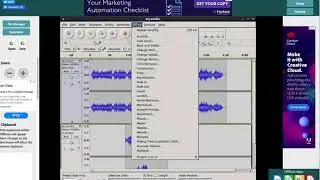 Audacity audio editor online