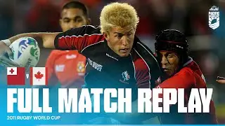 Huge Upset in New Zealand | TONGA v CANADA | Rugby World Cup 2011 - Full Match Replay