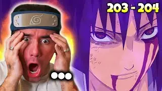 SASUKE'S SUSANOO!! Naruto Shippuden Reaction: Ep 203 204