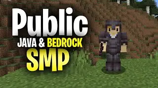 Public Minecraft SMP Server for Java & Bedrock *LIVE* 1.17.1 (Free to Join)