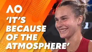 Aryna Sabalenka credits the Aussie atmosphere for her success: 2024 Australian Open | WWOS