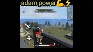 adam power💪⚡ 420 iq level free fire own gaming shorts