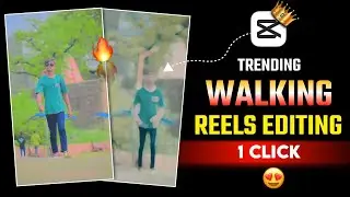 Instagram Trending Walking Blur Slow Motion & I phone Green Effect Reels Editing | Capcut Template