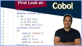 COBOL - First Impression [Programming Languages Episode 26]