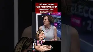 #xóchitlgálvez, más preocupada por "papelitos" que por el #debate: Denise Dresser #shorts #Mexico