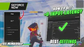 Get 0 Delay on GEFORCE NOW in Fortnite - Best Geforce Now Settings!