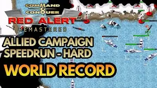 Red Alert Remastered Speedrun - Allied Campaign in 
