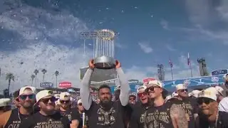 The best moments from the Dodgers World Series parade