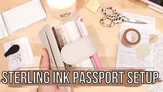 Sterling Ink Passport Planner Setup | Sterling Ink Passport Setup | 2024 Planner Setup