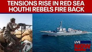 Israel-Hamas war: Houthi rebels attack US destroyer in Red Sea | LiveNOW from FOX