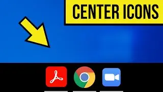 How to Center Taskbar Icons on Windows 10 (Looks Like Windows 11)