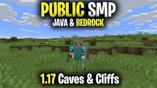 Public Minecraft SMP Server for Java & Bedrock *LIVE* 1.17.1 (Free to Join)