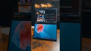Switching from MacBook Pro to Dual Screen Windows Laptop..🔥 #asus #zenbookduo #windows