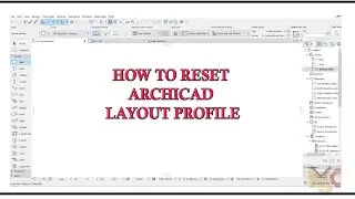 ARCHICAD LAYOUT RESET #short #reset #layout