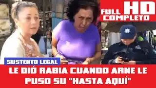 Ni con espuma en la boca, logró intimidar a nuestro City Manager. ¡Ya siéntese, señora!